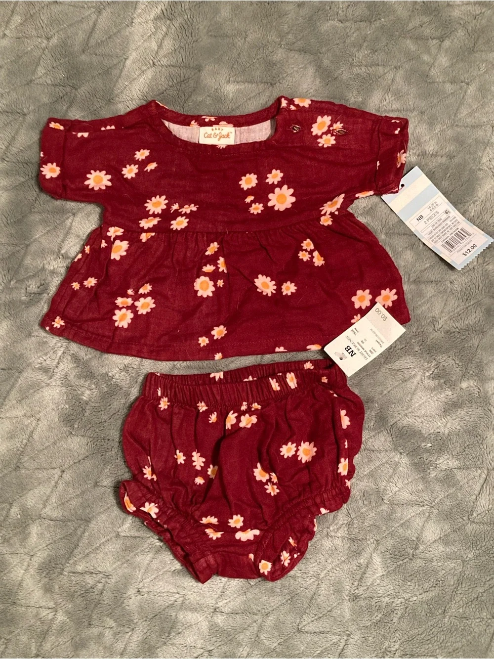 NWT Cat & Jack & Carter’s newborn baby girl lot!